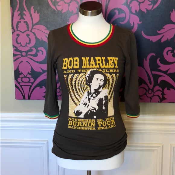 Nice Time Tops - Bob Marley and the Wailers 3/4 Sleeve Ringer